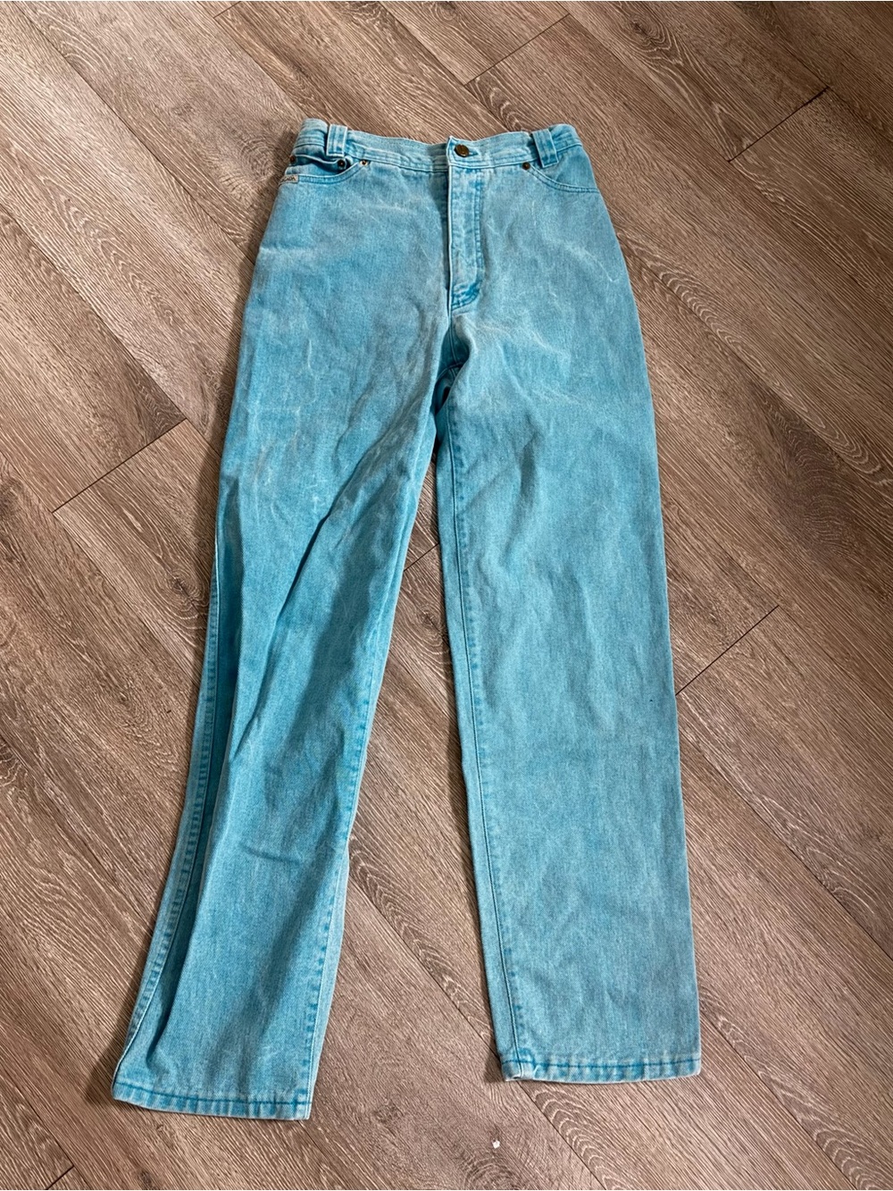 Escada Margaretha Ley Embellished Jeans Size 34 Y2K Embroidery 90s Italy
